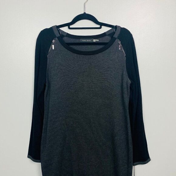 NWT Ivanka Trump Long Sleeve Sweater Sheath Dress Size Large - Picture 2 of 6